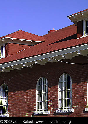 Photographs of some of the historic architecture at the Presidio, San Francisco, California.