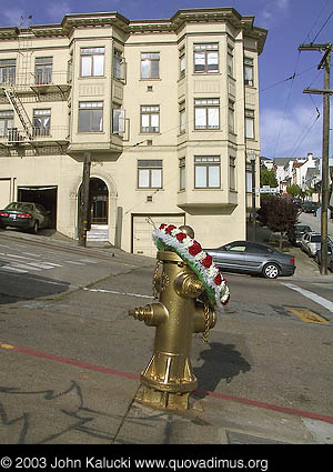 Photographs of Noe Valley Fire Hydrant that saved the Mission.