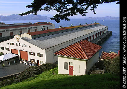 Photographs of the view from Fort Mason, San Francisco.